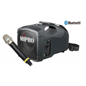 ‌MIPRO MA-101G/ACT-58H (5.8GHz) - Przenośny zestaw nagłośnieniowy, 45-Watt(max) z cyfrowym mikrofonem bezprzewodowym do ręki ACT-58H 5.8G (Bluetooth)