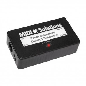 MIDI SOLUTIONS- PROGRAMMABLE OUTPUT SELECTOR