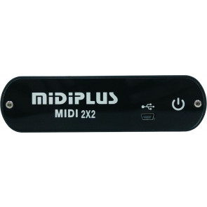 MIDIPLUS- MIDI 2x2 Interfejs USB  MIDI przód