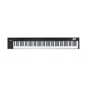 MIDIPLUS- X8 II BLACK - Klawiatura sterująca - kontroler USB / MIDI, 88 czułych klawiszy w stylu fortepianowym w kolorze czarnym