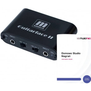 MidiTech Guitarface II - Interfejs USB + kurs - zestaw