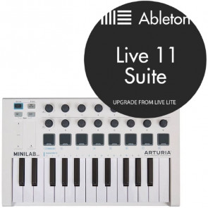 ARTURIA MINILAB mkII + Ableton Live 11 Suite UPG Live Lite - Kontroler + Oprogramowanie