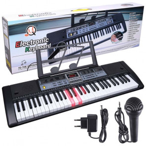 MQ 6136L KEYBOARD - organy z mikrofonem dla dzieci