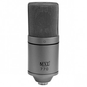 ‌MXL 770 Gray - Mikrofon pojemnościowy front