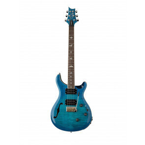 Custom 24 Semi Hollow Piezo Lake Blue-front