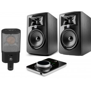 austrian audio oc16,jbl305pmk2,apogee duet3-set