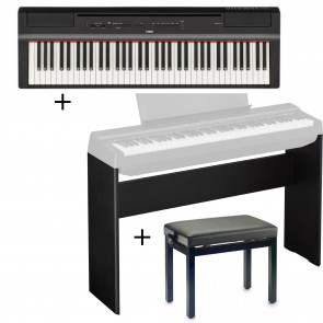 Yamaha P-121B - pianino cyfrowe + statyw + siedzisko