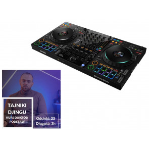 Pioneer DDJ-FLX10 + Tajniki DJingu - Kontroler DJ-ski + kurs