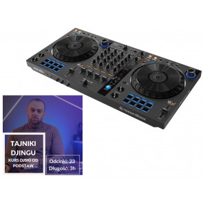 Pioneer DDJ-FLX6-GT + Tajniki DJingu - Kontroler DJ-ski + kurs