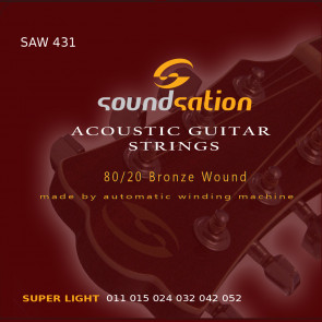 Soundsation SAW431 - Struny do gitary akustycznej