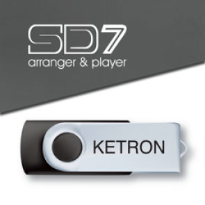 Ketron Pendrive 2016 SD7 Style Upgrade v3 - Pendrive z dodatkowymi stylami