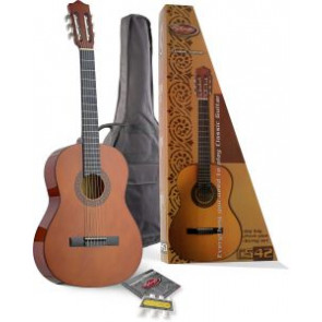 Stagg C 542 Pack - Gitara klasyczna 4/4 z wyposażeniem