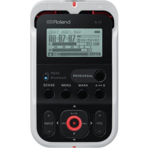 Boss R-07 (WH) - PORTABLE RECORDER