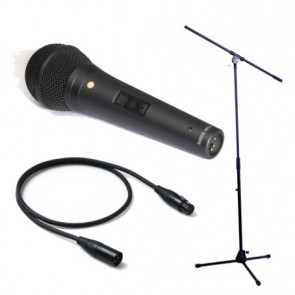RODE M1S - Mikrofon + statyw + kabel - zestaw