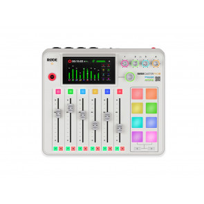 RodeCaster Pro II White - Studio Produkcji Podcast top