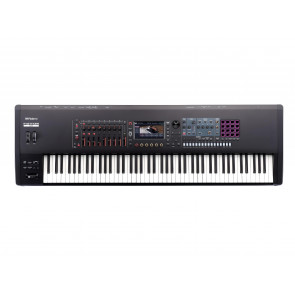 roland fantom 8 ex - keyboard synthesizer od góry