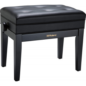 Roland RPB-400BK - PIANO BENCH, SATIN BLACK, VINYL SEAT