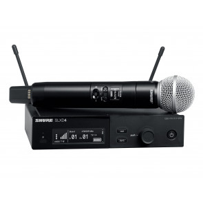 Shure SLXD24E/SM58 - front