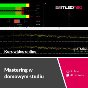 ‌Musoneo - ‌Mastering w domowym studiu - Kurs video PL (wersja elektroniczna)