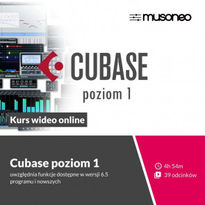 ‌Musoneo - ‌Steinberg Cubase Poziom 1 - Kurs video PL (wersja elektroniczna)