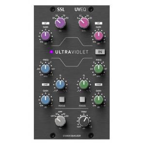 SSL 500-Series UltraViolet EQ front