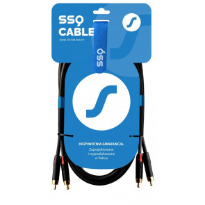 ‌SSQ RCARCA2 - kabel 2xRCA- 2xRCA 2 metrowy