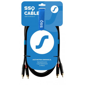 ‌SSQ RCARCA2 - kabel 2xRCA- 2xRCA - 2m B-STOCK