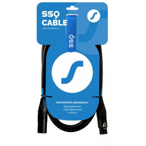 ‌SSQ XX5 - Kabel XLR - XLR 5 metrowy z Dożywotnią gwarancją B-STOCK