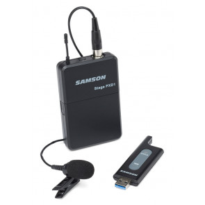 Samson XPD2 PRESENTATN - zestaw bezprzewodowy nadajnik bodypack / mikrofon do klapy LM8 / odbiornik USB, 2.4GHz