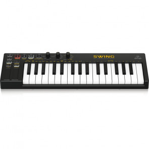 ‌Behringer SWING - klawiatura sterująca MIDI/USB z 64-krokowym polifonicznym sekwencerem, arpeggiatorem i trybem chords
