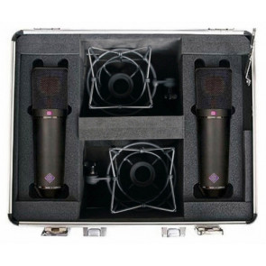Neumann U 87 Ai mt Stereo Set - zestaw 2 wielkomembranowych mikrofonów pojemnościowych, czarnych