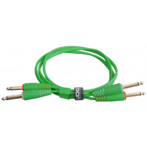 UDG ULT Cable 2x1/4" Jack Green ST 1.5m - przewód audio