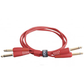UDG ULT Cable 2x1/4' Jack Red ST 1.5m - przewody audio