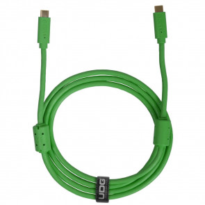 UDG ULT Cable USB 3.2 C-C Green ST 1.5m - green cable 1.5m - top