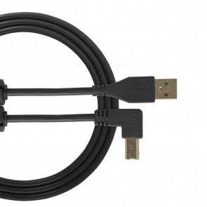 UDG Ultimate Audio Cable USB 2.0 A-B Black Angled 3m
