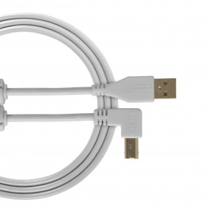 UDG Ultimate Audio Cable USB 2.0 A-B White Angled 1m