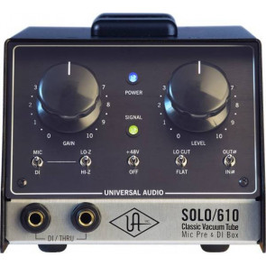 Universal Audio UA Solo/610 - Klasyczny, przenośny preamp front
