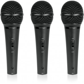 Behringer XM1800S - Zestaw 3 mikrofonów dynamicznych