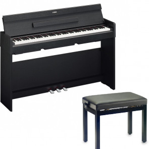 Yamaha YDP-S35 B + Ława - pianino cyfrowe, czarne + ława