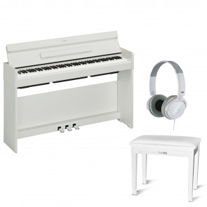 yamaha ydp-s35wh+bench+headphones-set