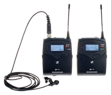 Sennheiser EW 112 P G4-A1 - Rugged all-in-one wireless system with high flexibility for broadcast quality sound