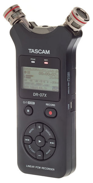 Tascam DR-07X-front