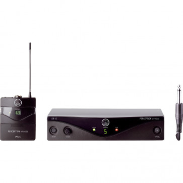 AKG WMS 45 INSTRUMENTAL SET Band A - Perception Wireless System with MKGL Instrument Cable (530-560 MHz)