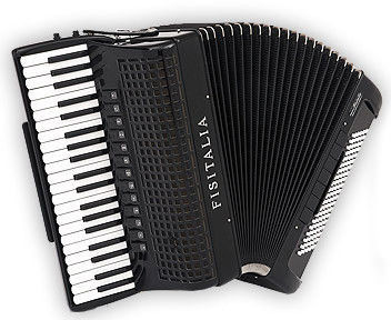 Fisitalia 41.44-FB - chromatic accordion with converter