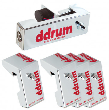 Ddrum Chrome Elite Trigger Kit - a set of drum triggers