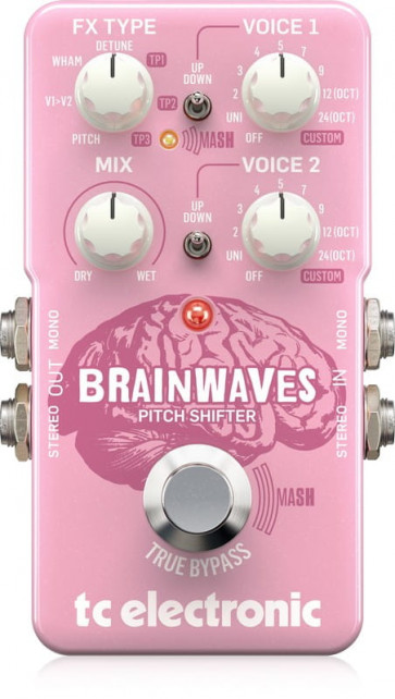 TC Electronic Brainwaves Pitch Shifter-top-front