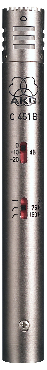 AKG C 451B - condenser microphone