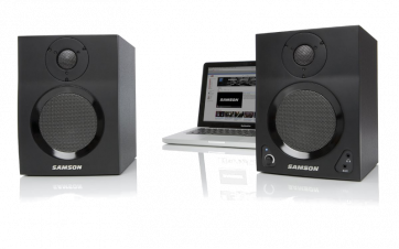 Samson MediaOne BT4 - Bluetooth pair of near field monitors, 4 "LF