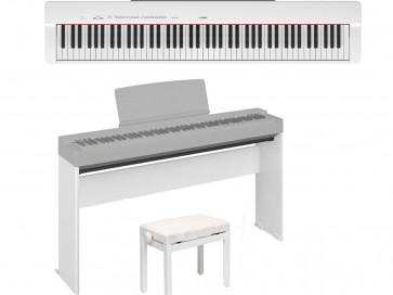 ‌Yamaha P-225 WH + L-200WH + Bench-set