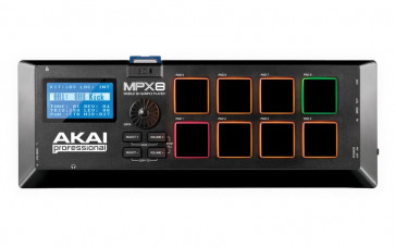 Akai MPX 8 - Mobilny sampler - front